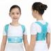 Back Posture Corrector Corset Shoulder Lumbar Wasit Support Correction For Kids Teens Straighten Upper Belt Black M - Buy Online on GoSupps.com