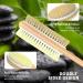 Metene Bamboo Body Brush 2-in-1 Back Scrubber | Long Handle Dual-Sided Brush for Wet/Dry Exfoliating | Natural Bristles for Shower | Cleanse and Exfoliate Easily - Buy Online on GoSupps.com