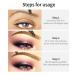 Buy Dark Brown 2-in-1 Eyebrow Pencil & Eyeliner - Long-lasting Waterproof Anti-Smudge Dual-Ended Tool for Perfect Eyebrows & Eyeliner | International Shipping Available - Buy Online on GoSupps.com