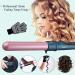 32mm Professional Ceramic Curling Wand for Long Beach Waves - Adjustable Temperature, Dual Voltage - Rose Gold - Buy Online on GoSupps.com