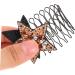 WOFASHPURET Invisible Hairpin Hair Pin Comb Star Hair Clip Star Clips Hair Clips for Women Hair Accessories for Girls Hair Finishing Fixer Comb Tiara Bangs Holder Miss Resin 13.50X4.00X0.50CM Yellow - Buy Online on GoSupps.com
