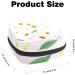 Guantierendiy Bee Flower Pattern Menstrual Cup & Sanitary Napkin Storage Bag - Travel Makeup Organizer (Color 3) - Buy Online on GoSupps.com