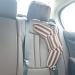 Kids Car Seat Belt Safety Travel Pillow - Head & Neck Support Cushion for Children - Universal Fit and Comfortable - Khaki - Buy Online on GoSupps.com