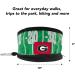 NCAA Georgia Bulldogs 2 Pack Collapsible Dog Travel Bowl | Football Design | Portable Lightweight Leak-Proof Bowl for Food & Water - Buy Online on GoSupps.com