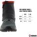 Kahtoola RENAgaiter Low Gaiters for Hiking Mountaineering Trail Running Shoe & Boot Protection in Mud Snow & Ice Small & Medium - Graphite - Buy Online on GoSupps.com