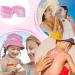 Sun Protection Brush For Sun Protection Brush Applicator Sunscreen Applicator with Lid Precise Control Soft Fiber Bristles Portable Cosmetic Brushes in Pink - Buy Online on GoSupps.com