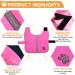 Queenmore Dog Winter Coat | Cold Weather Fleece Jacket for Small, Medium, and Large Dogs | Waterproof, Reflective, Reversible - Small Pink - Buy Online on GoSupps.com