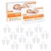 Premium -nose relief nasal dilator - (12 -pack size M) Hard silicone -cone ventilation openings - simple solution perfect for nose atmon