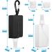 Travel Size Spray Bottles Case | Hand Sanitizer Holder Keychain | 100ml Black Empty Bottle with Carabiner | Portable for Liquid Storage | Clip On Belt Loop Backpack Purse - Buy Online on GoSupps.com
