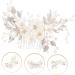 FRCOLOR 1pc Hair Comb Bride Headpieces for Wedding Gold Hair Clips Delicate Bride Hairpin Hair Claw Clips for Women Rhinestone Barrettes for Women Hair Decorations Prom Headpiece Alloy - Buy Online on GoSupps.com