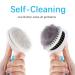 Self-Cleaning Cat & Dog Brush | Undercoat Grooming Tool for All Hair Types - Buy Online on GoSupps.com