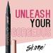 Skone Cosmetics Insanely Intense Tattooed Eyeliner - Waterproof Jet Black Liquid Eyeliner - Smudge Proof & Sweat Proof - 0.07oz - Buy Online on GoSupps.com