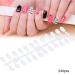 240 PCS False Nail Tips - Clear Acrylic Gel Polish Tips for Manicure Display Card - Best for Nail Art and DIY Designs - Buy Online on GoSupps.com