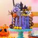Halloween Cake Toppers | Cupcake Toppers Wrappers Set Pumpkin Cupcake Picks Baking Cups Decorations for Kids Birthday Halloween Thanksgiving Monozoz - Buy Online on GoSupps.com