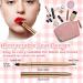 Dual-End Retractable Lip Makeup Brush for Women - Gold | WLLHYF - Buy Online on GoSupps.com