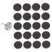 RORPOIR 1 Set Nail Polishing Sheets Nail Kits Sanding Disc Attachment Electric Grinding Slices Nail Disc Bit Power Nail File Pedicure Sanding Disc Stainless Steel Nail Drill Exfoliating