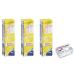 White Glo Smokers Formula Whitening Toothpaste 150g 3 Pack (with Sanitral 50pcs Dental Floss Sticks included as a gift)