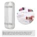 10PCs Transparent Nail Art Tips Display Stand | Double-Sided Adhesive Tape | Acrylic Strip Display for Home & Salon Use | DIY Nail Accessories - Buy Online on GoSupps.com