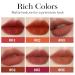 Buy 6 Colors Red Silky Velvet Matte Lipstick | Waterproof & Long-Lasting | Infused with Vitamin E | 24-Hour Smudge-Proof Makeup Gift for Women - Buy Online on GoSupps.com