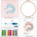 Wofeis Birds Embroidery Starter Kit - Beginners Cross Stitch Set with Instructions | Full Range of Stamped Embroidery Kits - Birds and Flowers - Buy Online on GoSupps.com