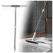 RRRYYYZZ Silicone Broom Multifunction with 49 Long Handle Air Broom Floor Squeegee for Concrete Floor for Concrete Floor Bathroom Tile