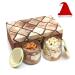 Jaiccha Ghasitaram Christmas Gifts Miracle Box of 2 Jars of Cashews and Almonds Miracle Box of 2 Jars Of Cashews & Almonds Cap