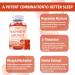 Magnesium Glycinate Gummies 400mg with L-Theanine Phosphatidylserine Sleep Stress & Muscle Relief for Adults & Kids Non-GMO Vegan Sugar Free 60 Gummie Strawberry Flavor - Buy Online on GoSupps.com