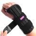 Wrist Brace for Carpal Tunnel Relief Night Support for Women Men Maximum Support Hand Brace with 3 Stays Adjustable Wrist Support Splint for Right Hand for Tendonitis Arthritis Sprains - Right S/M Black Rose Red S/M-Right Hand