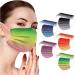 Buy Amyglin 50PC Disposable 3-Layer Non-Woven Face Masks - Butterfly Motif Breathable Neck Gaiter for Adults - Buy Online on GoSupps.com