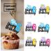 18pcs Colorful Glitter Roller Skates Happy Birthday Dessert Cupcake Topper 80s 90s Retro Hip Hop Roller Skating Theme Decor Supplies Boys Girls 6th Happy Birthday Party Decorations 06 - Buy Online on GoSupps.com