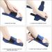Adjustable Hallux Valgus Correction for Big Toes - Day Night Support with Aluminum Alloy Strut - Buy Online on GoSupps.com