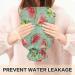 NAANLE Transparent Hot Water Bottle - Watercolor Red Watermelon Design | 1L Bed Warmer for Pain Relief & Heat Therapy - Buy Online on GoSupps.com
