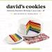 David's Cookies Layered Rainbow Cake - Fresh Gourmet Bakery Dessert, Pre-sliced 14 pcs, 5 Colorful Layers, Great Gift Idea for Women, Men, Kids - Buy Online on GoSupps.com