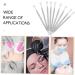 BELLIFFY 7pcs Double-headed Extrusion Ring Pimple Tool Needles Blackhead Removers Cleaning Kits Pimple Needle Pimple Removers Double-headed Beauty Tools Comedone Extractors - Buy Online on GoSupps.com