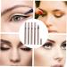 NOLITOY 5pcs Eyeliner Empty Brown Eyeliner Empty Eyelash Tube Empty Eye Liner Tube Cotton Head The Gold - Buy Online on GoSupps.com