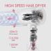 High-Speed 1500W Hair Dryer - 110 000 RPM Brushless Motor Negative Ionic Technology for Fast & Quiet Drying | Professional Low Noise Blow Dryer - Buy Online on GoSupps.com