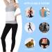 Abdominal Binder Post Surgery for Men and Women | Postpartum Tummy Tuck Belt | Slimming Bariatric Stomach Compression | Breathable and High Elasticity | 3 Panel - 9 | White (30-45) - Buy Online on GoSupps.com