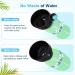 Pecute Dog Drinking Bottle - 500ml Portable Silicone Water Bottle with Foldable Bowl for On-the-Go Pets - Green - Buy Online on GoSupps.com