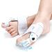 A4B&V Orthopedic Bunion Corrector for Women and Men  Adjustable Bunion Splint For Hallux Valgus with Inner Silicone Protector Pads  Hammer Big Toe Straightener Separator