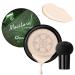 Mushroom Head Air Cushion CC Cream Moisturizing Concealer Makeup Base Even Skin Tone Brighten Waterproof Long Lasting Matte Oil Control Air Cushion CC Cream Foundation (Ivory)