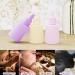 1 oz Glass Dropper Bottles (4 Pack) - Leakproof Pipette with Funnels for Essential Oils & Travel | Mini Multicolor Containers - Buy Online on GoSupps.com