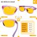 Prisma Kids Blue Light Filter Glasses - K2704 | 95% Blue Light Protection for Children | Durable Purple Frame - Buy Online on GoSupps.com