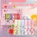 Sitovely 6pcs Roll On Lip Gloss Fruity Flavored Lip Oil Nourishing Lip Oil Lip Balm Lip Makeup - Buy Online on GoSupps.com