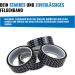 Buy milKit Tubeless Rim Tape - 28 Inch Rim Protection for Road Bikes MTB & Gravel - 10m x 25mm | International Shipping - Buy Online on GoSupps.com