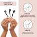 Kitsch Elastic Hair Tie Cutter Tool - 3pc Black Rubber Band Cutter for Kids & Toddlers - Easy Hair Tie Remover & Ponytail Cutter - Buy Online on GoSupps.com