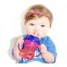 Nuby 2 Handle Cup with No Spill Super Spout Blue/Red - 2 Pack - Buy Online on GoSupps.com