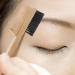 Bamboo Double Eyebrow Brush & Comb | Multi-Effect Eyebrow Trimming Tool for Women - Buy Online on GoSupps.com