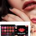Makeup Lipstick Palette Lip Gloss Palette | 15 Colors Moisturizing Lip Gloss Palette - Non Casual & Compact Size of Moisturizing Lip Makeup - Buy Online on GoSupps.com