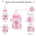 SOOJOY Girls Baby Shower Favors - 29 Pack 4 Bulk Pink Candy Bottles with Roses | Newborn Baptism & Birthday Party Centerpiece Decor - Buy Online on GoSupps.com