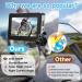 Bike Camera 1080P with 4.3 Monitor & Night Vision - Rear View Mirror for Mountain & Ebike - Buy Online on GoSupps.com